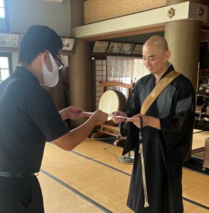 【ノアの杜ふくい提携寺院】お骨をお届け致しました。